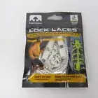 Nathan Lock Laces WHITE Elastic Shoe Lace Fastening System Pair - NEW