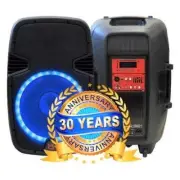 MR DJ PBX2690LB 15" Bluetooth Speaker