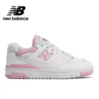 在飛比找PChome24h購物優惠-[New Balance復古鞋_女性_粉白色_BBW550B