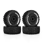 1/10 Rc Short Course Truck Off Road Wheels & Tires Set For Losi Tenacity SCT