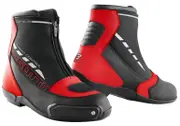 Bogotto Lap Motorcycle Shoes, black-red, Size 41 for Women Black Red