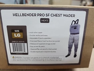 Froggtogg Hellbender Pro SF Chest Wader Men's Large