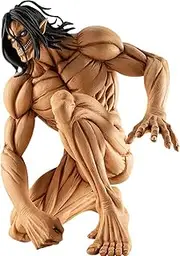 XESAGSNV Attack on Titan Statue PVC Collectible Gift Statue Anime Model Decoration (Proto-Giant)