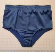 Blue Stretch Satin Hero Shorts by WS2 34" waist