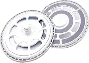 Mop Mount,Compatible for Roborock,Q Revo Pro Qrevo，MaxV Vacuum Cleaner Mop Cloth Holder Mop Tray Accessories(2 pcs mop Tray)