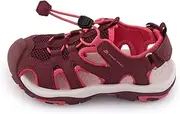 [ALPINE PRO SPORTSWEAR & EQUIPMENT] Alpine Pro Lamego Unisex Children's Trekking Sandals, Hiking Sandals, Outdoor Sandals, Hiking Shoes, Summer Shoes, Trekking Shoes, Airy Cut, Protected Toe, Orange, 3.5 AU