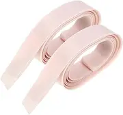 [NAMOARLY] 2 Rolls Pointe Shoes Dance Shoe Ribbon for Ballet Girl Pointed Shoes Ribbon Ballet Shoe Parts Ballet Pointed Shoe Ribbon Colored Shoe Ribbon Ribbons for Shoes Girl Shoe Ribbon Pink