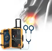 4T Magnet Therapy Machine, MT Professional Physiotherapy Machine with 2 Handles, Adjustable 1000-6000Gauss Energy and 4.5 KHZ Frequency, Deep Repair Skin 5-18 Cm and Non-invasive, for Body