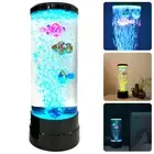 LED Fish Lamp Kit Multi-Color Changing Aquarium Tank Night Light xdpBc*