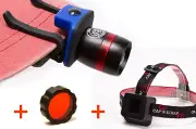 Cap ‘N Strap Cree LED Camping Hiking Torch Headlamp – 180 Lumens (BRAND NEW)