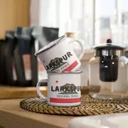 Larkspur California Flag Enamel Mug