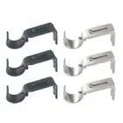 Window Curtain Rod Support Convenient & Strong Extendable Curtain Rod Support
