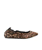 Leopard print ballet shoes 36 Black