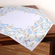 "Geese" Printed Vintage Table Cover Topper 08372-100