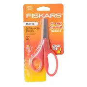 Fiskars Scissors Color Change Safety Edge Red To Yellow Blunt-Tip (Ages 4+)