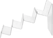 OSOLADY Acrylic Step Design Purse Display Shelf: for Handbags and Accessories - High Transparency Organizer for Visual Appeal