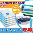 6-24pcs Space Saver Vacuum Storage Bags Storage Vacuum Sealed Bags for Clothing