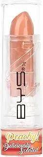 [BYS] Scented Peachy Lipstick Soft Pink, bold statement lips uper-silky and richly pigmented formulation is longwearing and glides smoothly onto lips texture comfortable wear on lips no fade or flake