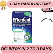 Efferdent Retainer & Denture Cleaner Tablets, Minty Fresh Clean,126Ct