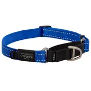Rogz Control Non-Slip Dog Safety Collar Web Blue Large