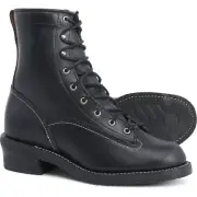 10.5 D Chippewa 1042BLK Reinhold 8" Logger men's Work Motorcycle Boots USA Made