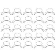 25 Pcs Fuel Line Hose Tubing Spring Clips 14.5mm Water Pipe Spring Clip Clamps
