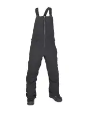 Volcom Swift Bib Overall Women's Snow Pants, Black, Large