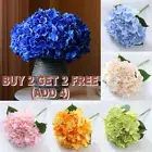 Fake Hydrangea Artificial 5 Heads - Home Garden Wedding Party Table Decor