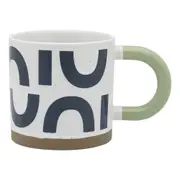 Porto Modelli Stoneware 330ml/14cm Coffee/Tea Mug Drinking Cup w/ Handle Arco