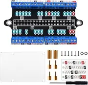 GeeekPi Micro GPIO Terminal Block Breakout Module with GPIO Status LED for Raspberry Pi, GPIO Expansion Board Micro Connector for Raspberry Pi 4B/3B+/3B/2B/Pi Zero/Pi Zero W/Pi Zero 2 W