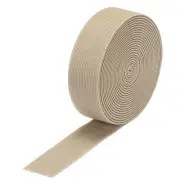 Twill Wide Elastic Band 1.2" Flat 4 Yard Beige for Sewing