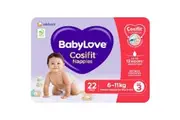 Babylove Cosifit Crawler Convenience Nappies 22 Pack