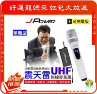 在飛比找有閑購物優惠-J-POWER 杰強 JP-UHF-888 震天雷 無線麥克