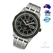 SEIKO 5 SRP297 SRP297K1 Black Dial Stainless Steel Automatic Watch Mens