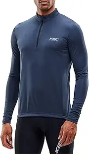 [XGC] Men's Short Sleeve/Long Sleeve Cycling Jersey Cycling Jersey Cycling Shirt Cycling Clothing for Men with Elastic Breathable Quick Drying Fabric