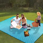 Extra Large Picnic & Beach Blanket Handy Mat plus Thick Dual Layers Sandproof Wa