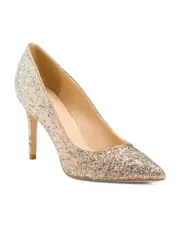 NEW MARC FISHER GOLD EMBELLISHED POINTY PUMPS SIZE 8 M