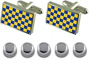 [Select Gifts] Shirt Dress Studs Surrey County England Flag Cufflinks
