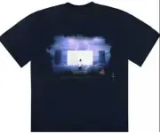 NEW Travis Scott Monolith Night Playstation T-Shirt Size M Cactus Jack Authentic