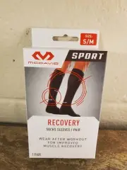 McDavid - Brand New Calf Sleeve Recovery Small/Medium Flex Fit - 1 Pair New