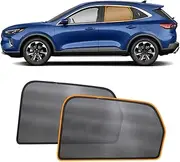 X-CAR Window Sun Shade for Ford Escape 2020-2024 Rear Magnetic Blind Mesh Sunshade Accessories
