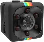 Spy Camera Hidden Camera, Portable Tiny Rechargeable Battery Powered HD black