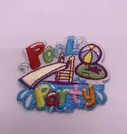 PATCH GSA Girl Scouts Pool Party Swimming Diving Board Beach Ball Splash