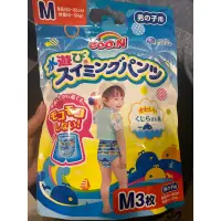 在飛比找蝦皮購物優惠-日本大王 Goo.N 戲水專用游泳尿布(3入)-男生款M號