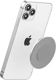 Sticky Magnetic Wall Holder for iPhone Magsafe, Wall Mount, Cradle for iPhone 15/14/13/12, pro, Mini, Pro Max, Pack of 2, with Command Strip Adhesives