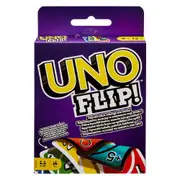 Mattel UNO Flip Party/Travel Strategy Card Matching Game Kids/Family 7y+