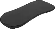 Toyvian Black Plates Irregular Cheese Board with Natural Stone Plates Cutting Board Charcuterie Board for Appetizers