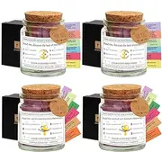 Bible Verse Jar, Christian Gift, 90 Colorful Cards, Holy Scripture Collection, Inspirational Study Supplies Perfect for Women Encouraging Daily Devotions, 3.54x2.56 in