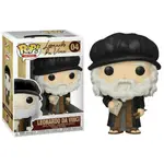 FUNKO 04 LEONARDO DA VINCI 李奧納多 達文西 藝術家