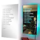 Affirmations Mirror Light Up Mirror Bedroom Night Light Mirrors DM